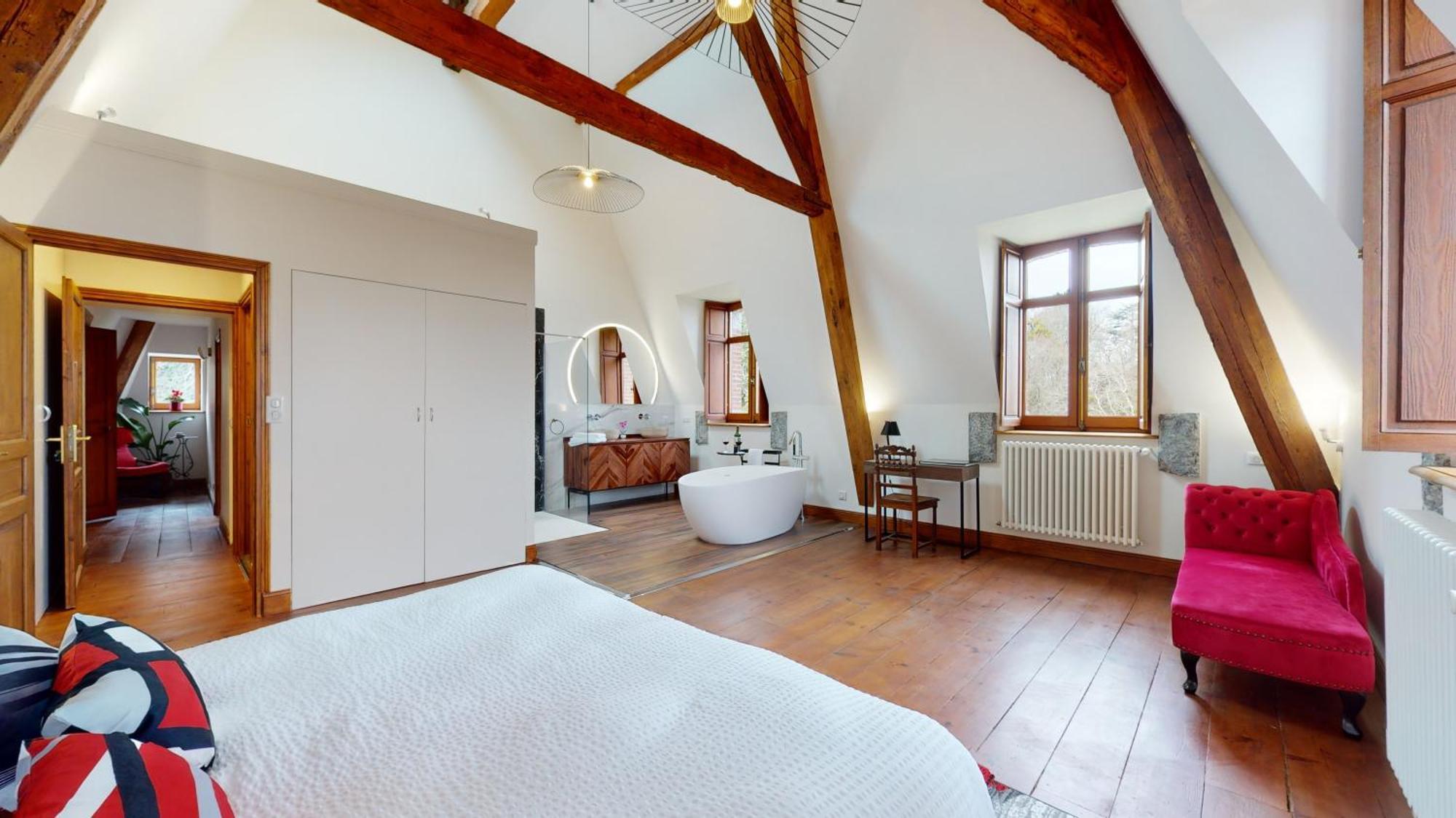 Domaine De La Tisnere Bed & Breakfast Gelos Rom bilde
